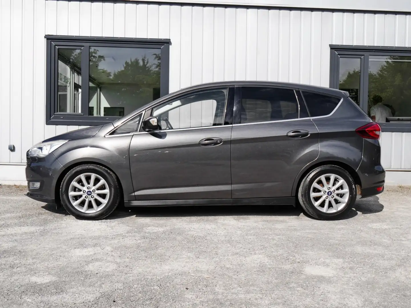 Ford C-Max Titanium 1.0 EB ParkAssist+Kamera+Tempomat Klima Grijs - 2