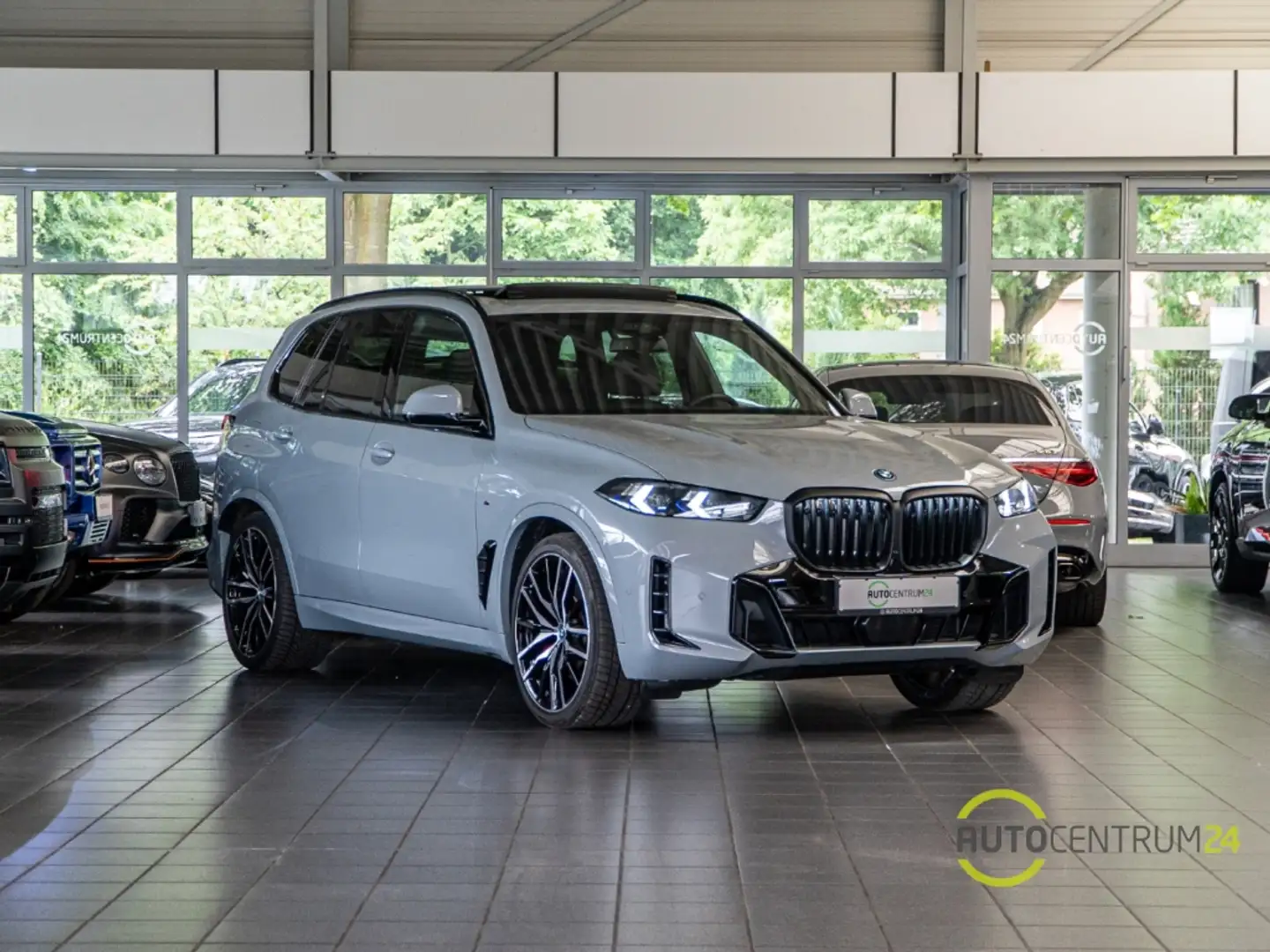 BMW X5 50e M Sport SkyLounge Luft HK AHK SoftClose Šedá - 1
