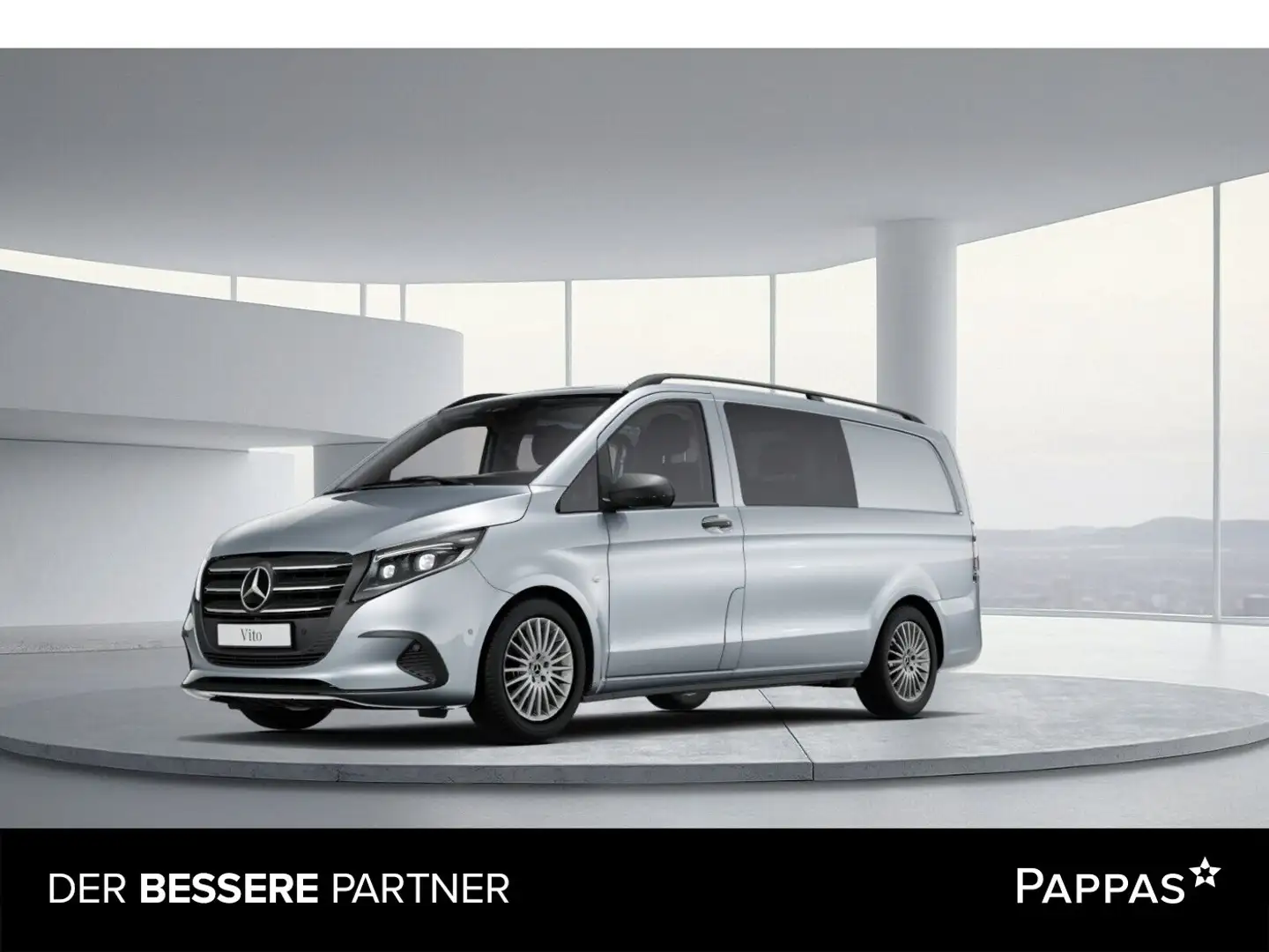 Mercedes-Benz Vito 114 CDI BusinessVan 4x4 Lang Aut. LED Schwarz - 1