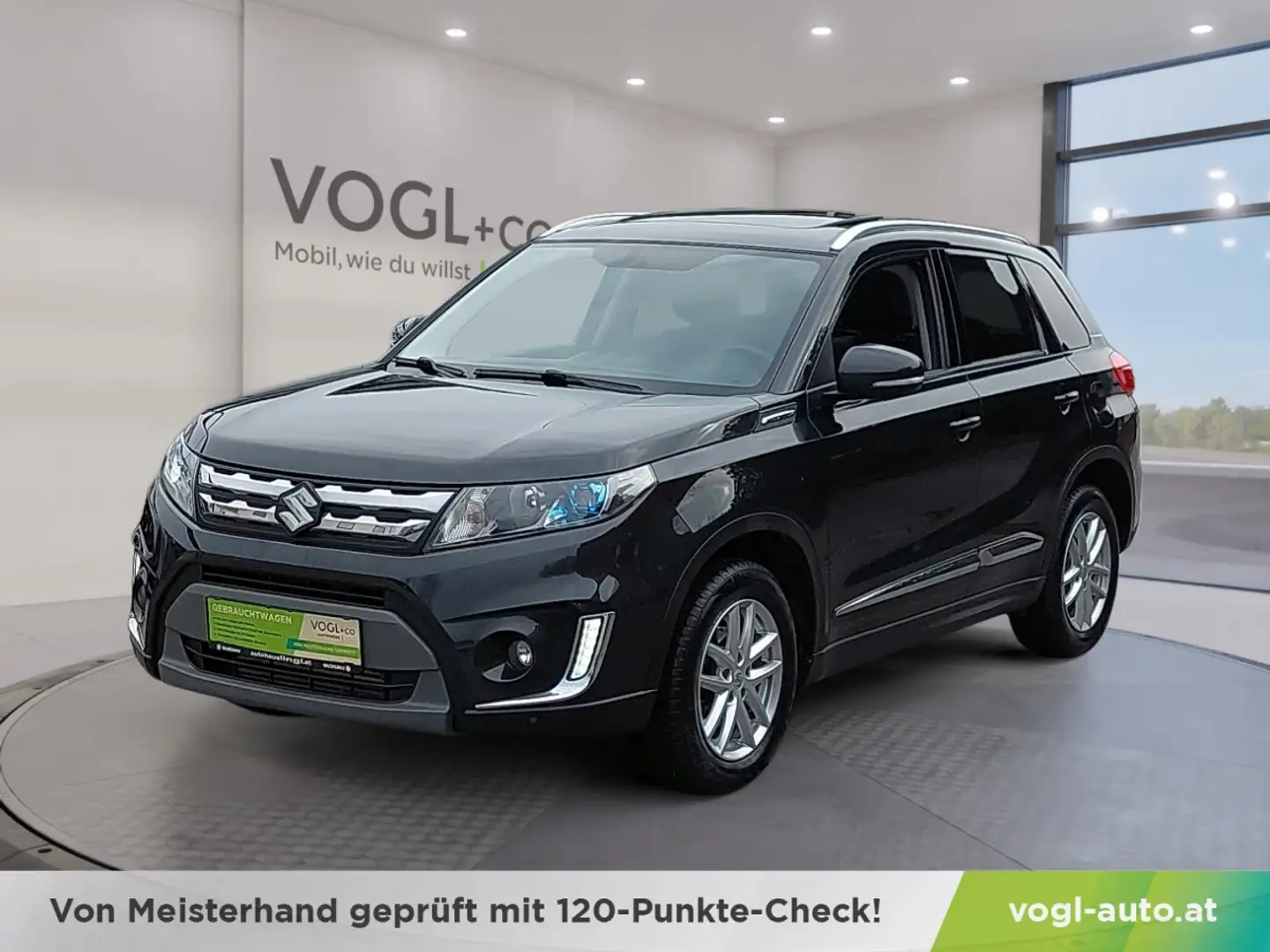 Suzuki Vitara 1,6 DDiS 4WD Flash DCT Schwarz - 1
