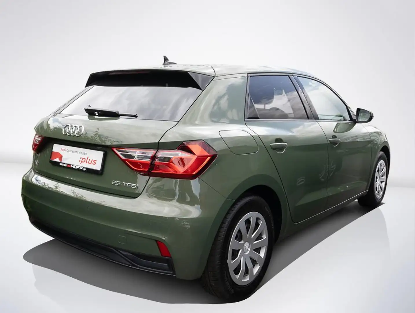 Audi A1 Sportback 25 TFSI Advanced S tronic Sportsitz GRA Зелений - 2