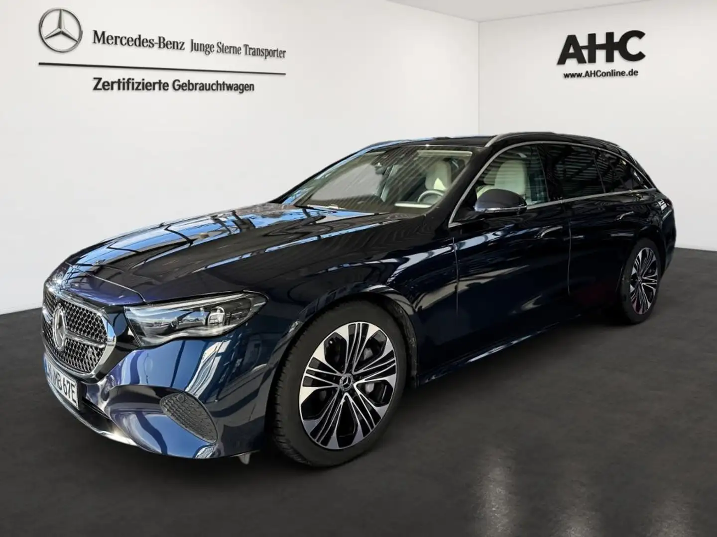 Mercedes-Benz E 300 de 4M T-Modell ++AVANTGARDE+SUPER+AHK+ASSISTENZ++ Bleu - 1