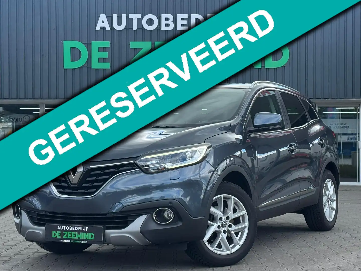 Renault Kadjar 1.2 TCe Bose|navi|half leer|PDC|Rijklaar Grau - 1