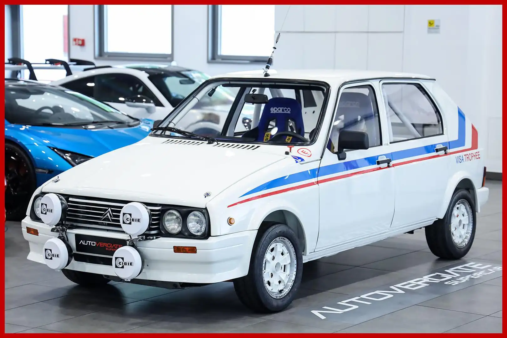 Citroen Visa Trophee Groupe B - TOTALMENTE RESTAURATA Bianco - 1