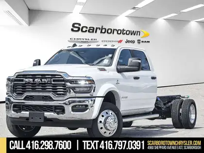 White 2026 RAM 5500 Chassis   8-Speed Automatic