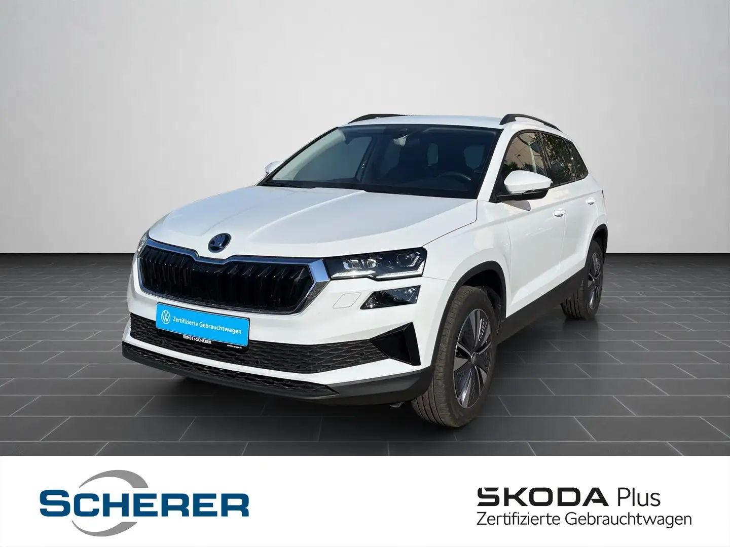 Skoda Karoq 2.0 TDI DSG Style LED+App+Kamera+Keyless+C White - 1
