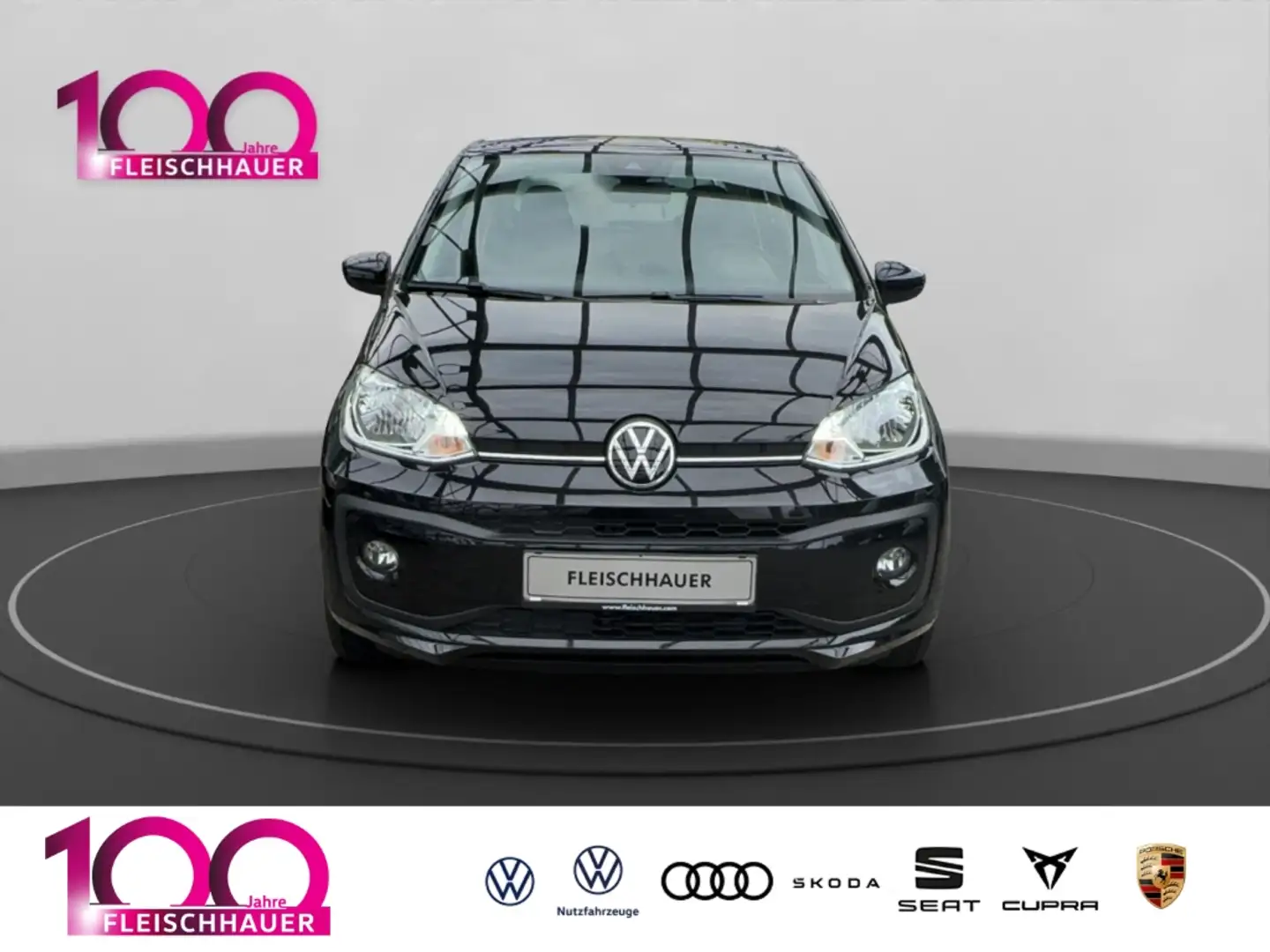 Volkswagen up! 1.0 MPI move DAB SHZ Regensensor Klima BT Lichtsen Schwarz - 2