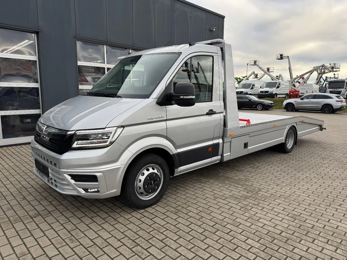 MAN TGE 6.160 BL Autotransporter SOFORT VERFÜGB. NEU Zilver - 1