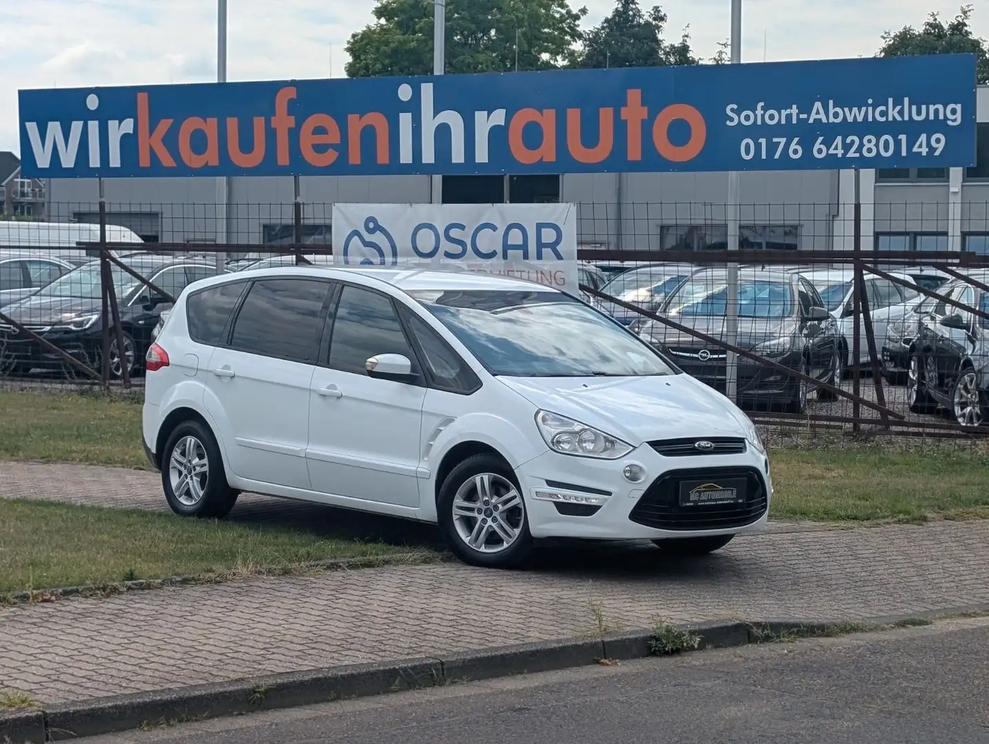 Ford S-Max S-MAX Business Edition*7-SITZE*PDC V-H !! Weiß - 1