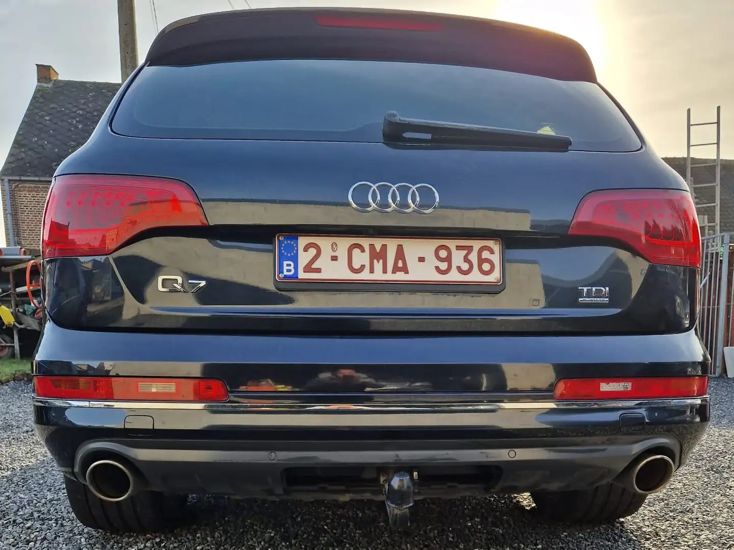 Audi Q7 3.0 TDi V6 Start/Stop Tiptronic Синій - 2