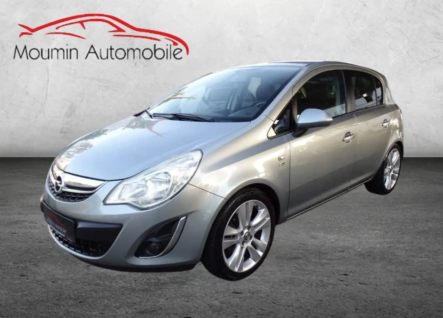 Opel Corsa D 1.4 16V 150 Jahre Opel"KLIMA"LEDER"TEMPO"PDC"EU5 Argent - 1