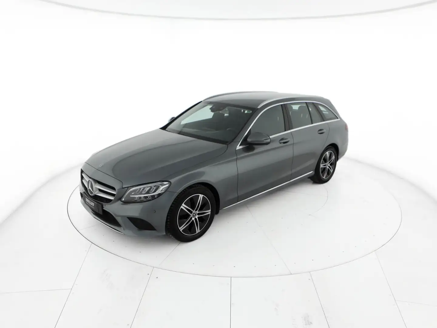 Mercedes-Benz C 220 sw 220 d sport plus auto Grigio - 2