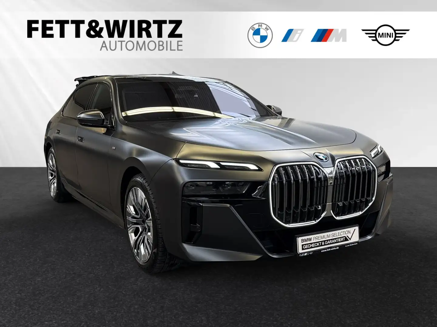 BMW 750 e xDrive Lr. 1.211,- br. o.Anz. 48Mon/5`Km p.A. Grau - 1