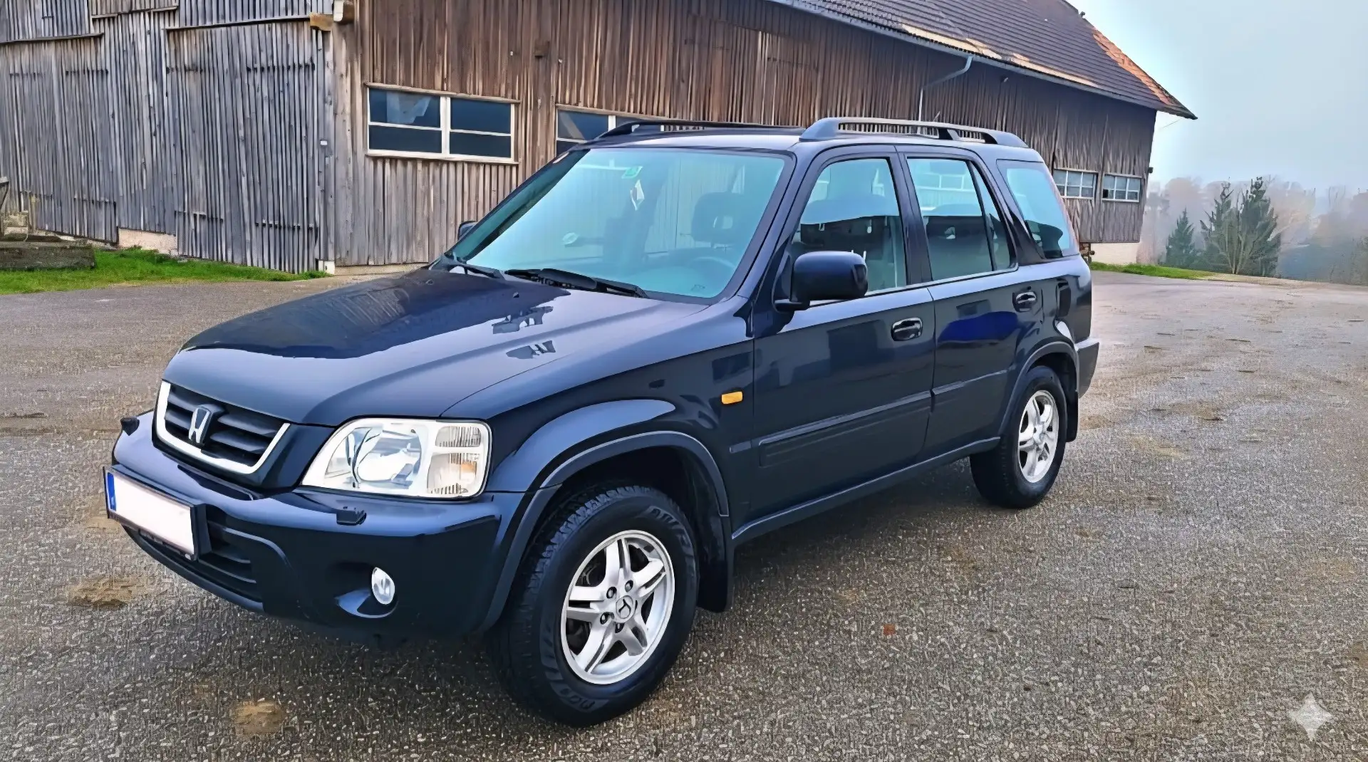 Honda CR-V 2.0i Nur 46.000 km Erstbesitz Schwarz - 1