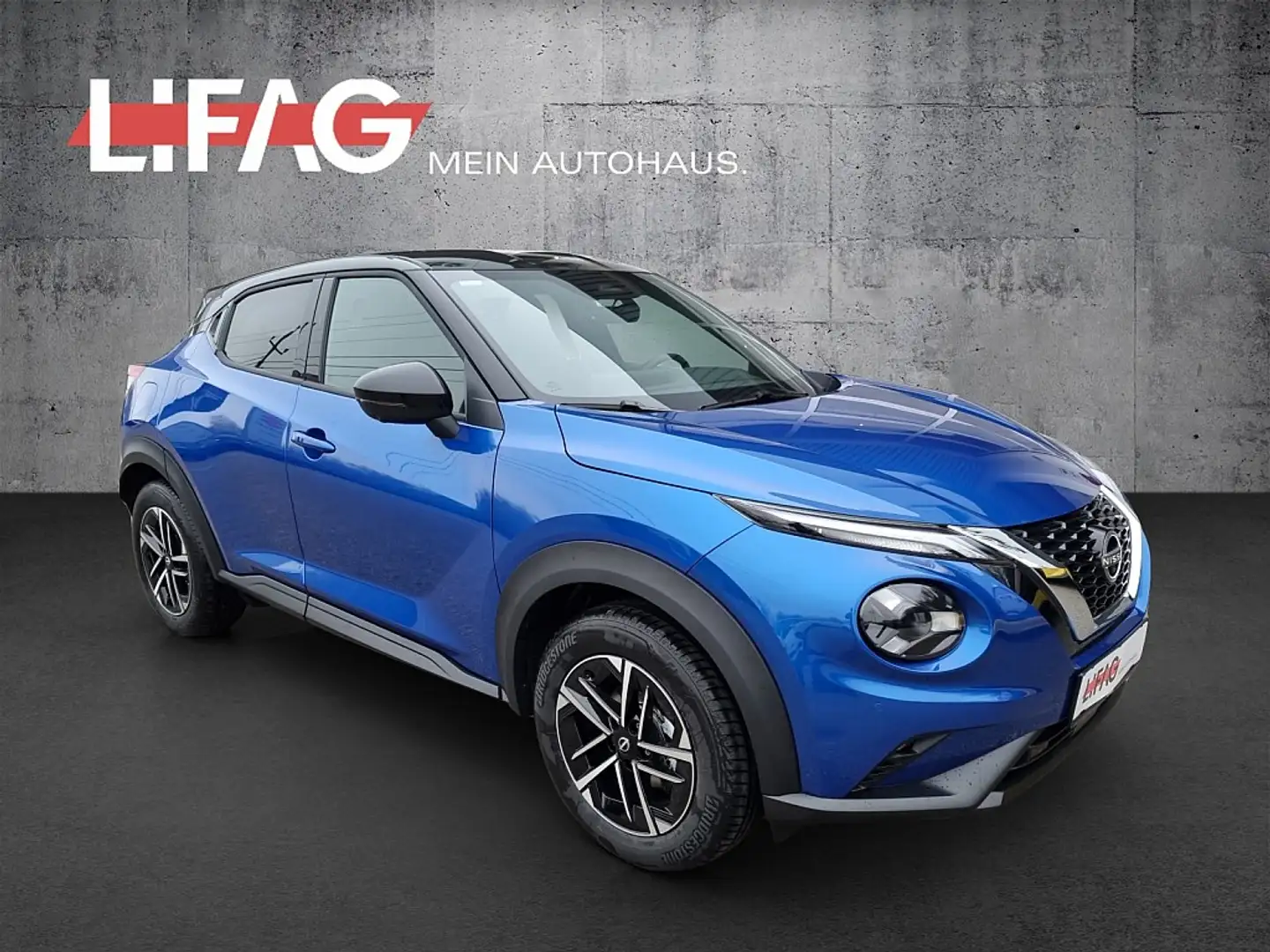 Nissan Juke 1,0 N-Connecta+ DCT *ab € 24.990,-* Blau - 1