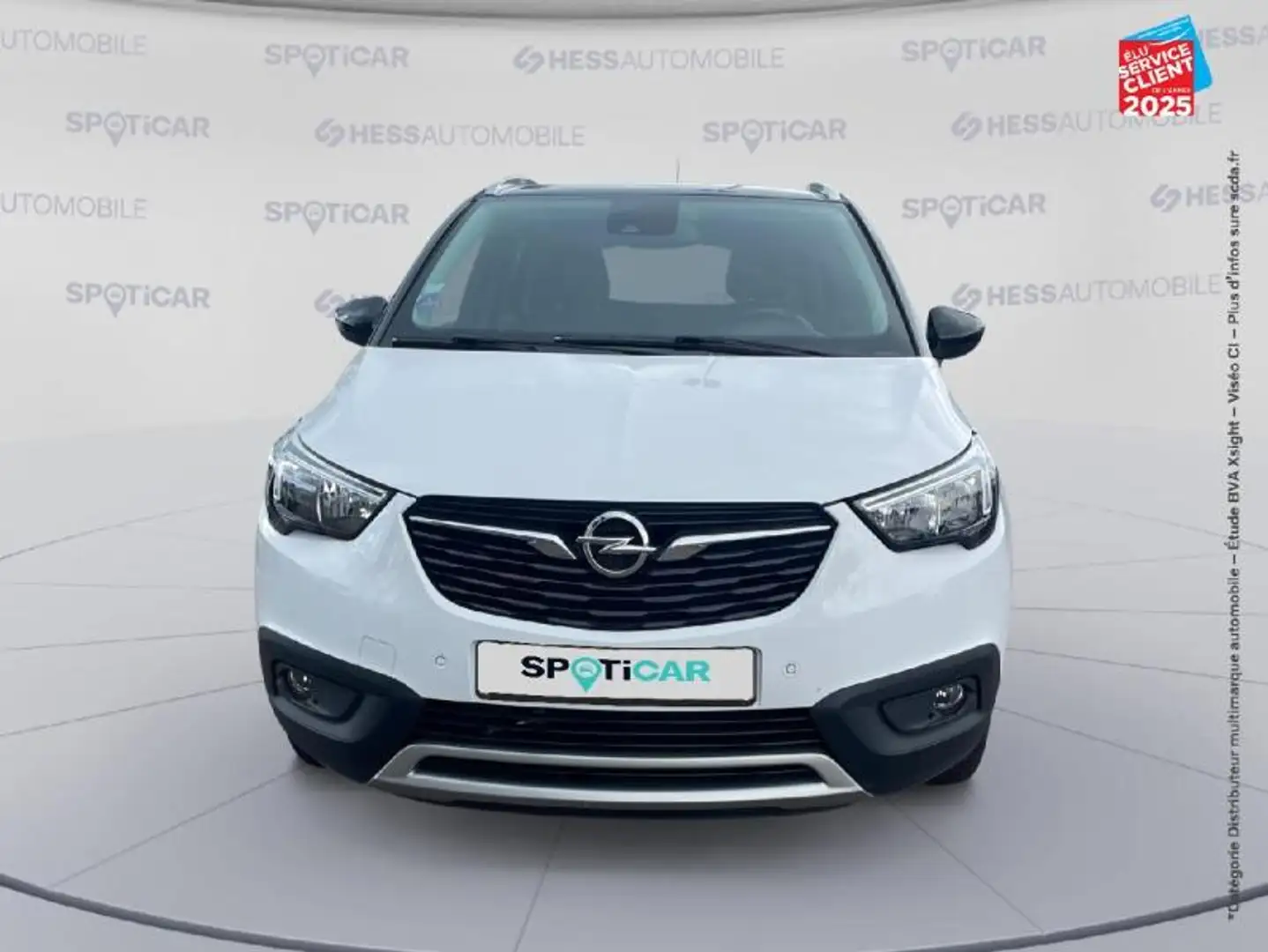 Opel Crossland X 1.2 Turbo 110ch Design Edition Euro 6d-T GPS Camer Bianco - 2