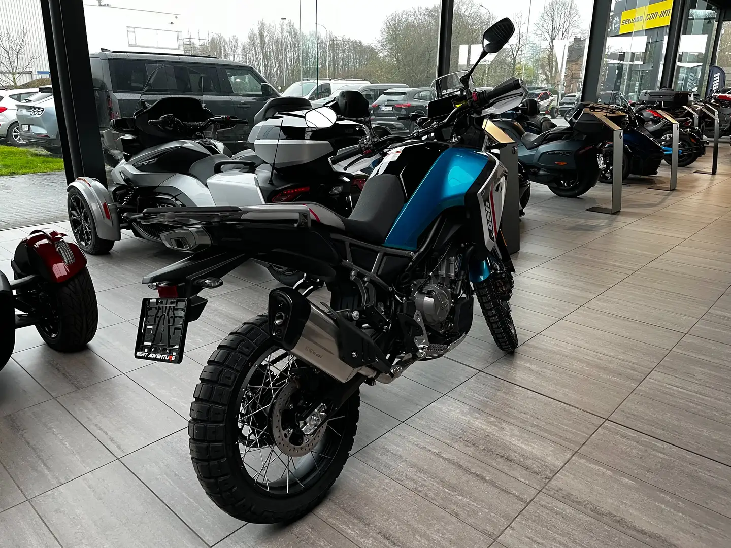 CFMOTO 450 MT Blauw - 2