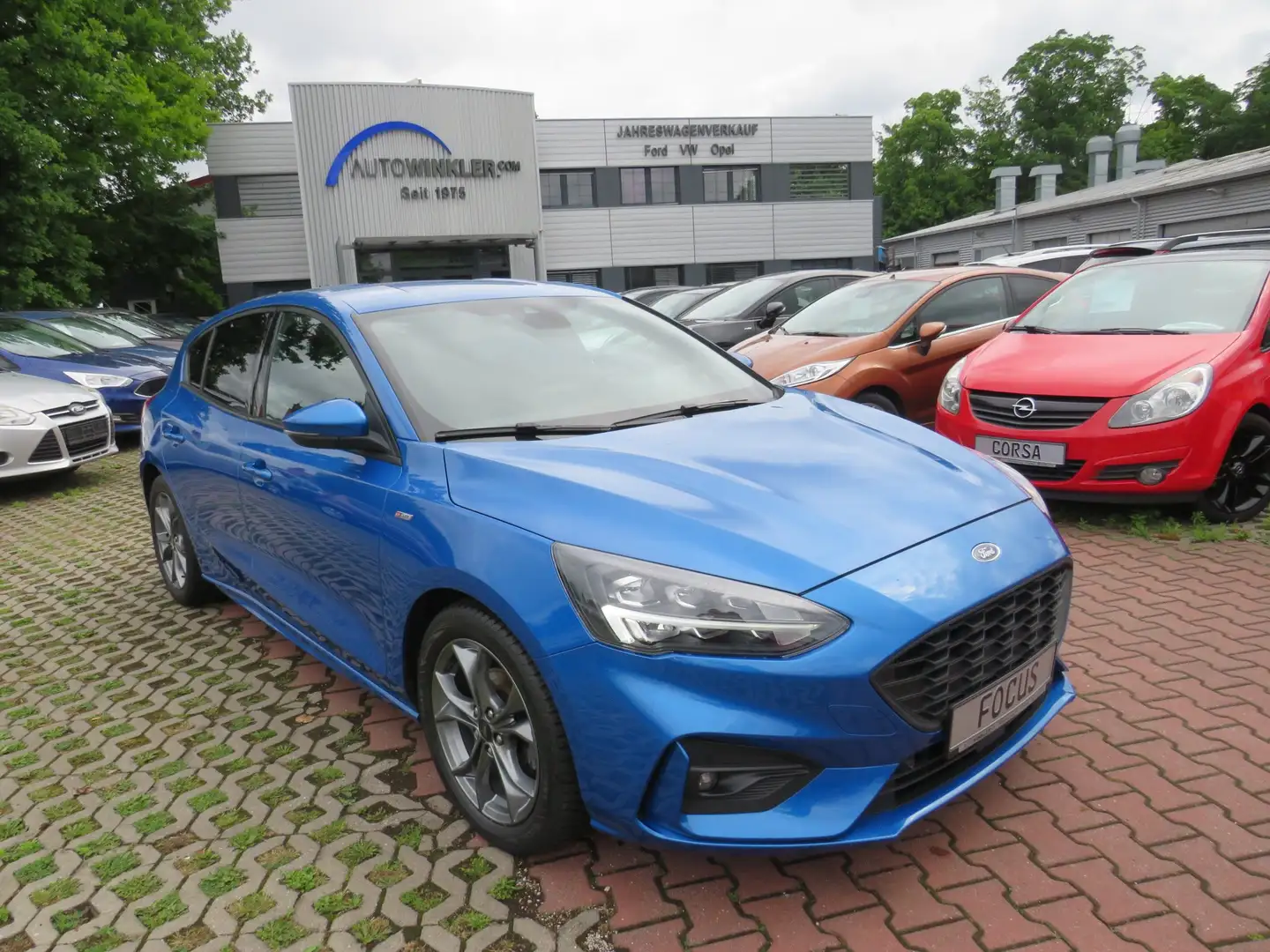 Ford Focus FOCUS ST-LINE *Head-Up+LED+NAVI+TEMPO* Azul - 1