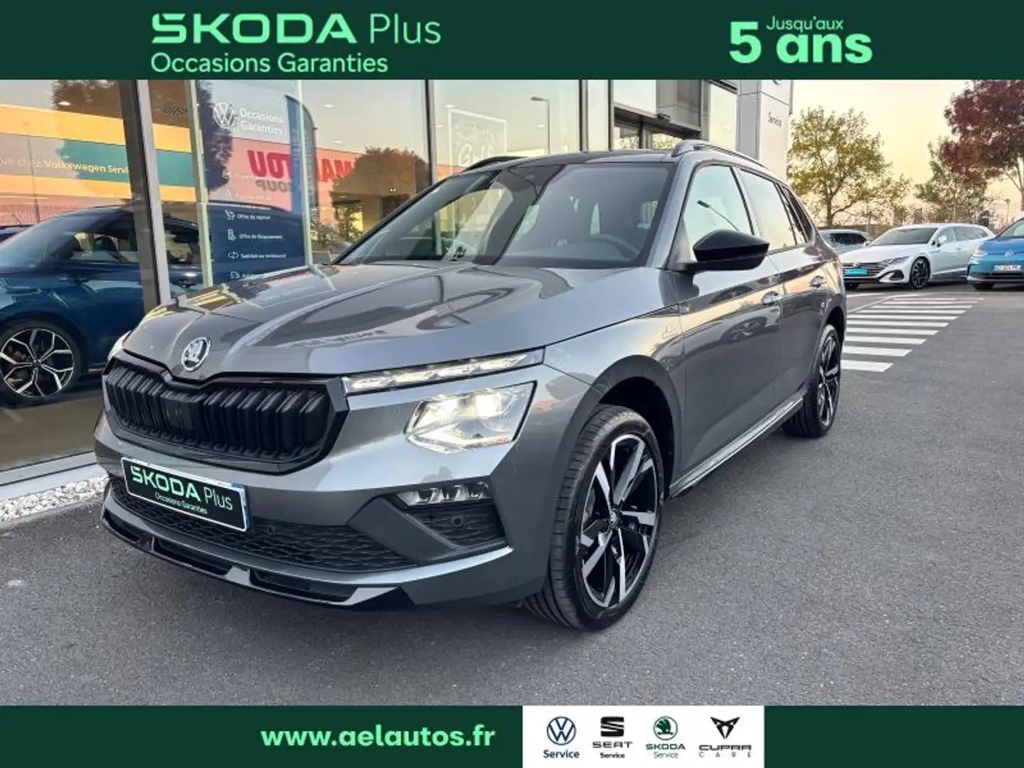 Skoda Kamiq 1.5 TSI Evo 2 150ch ACT Monte Carlo DSG7 Gris - 1