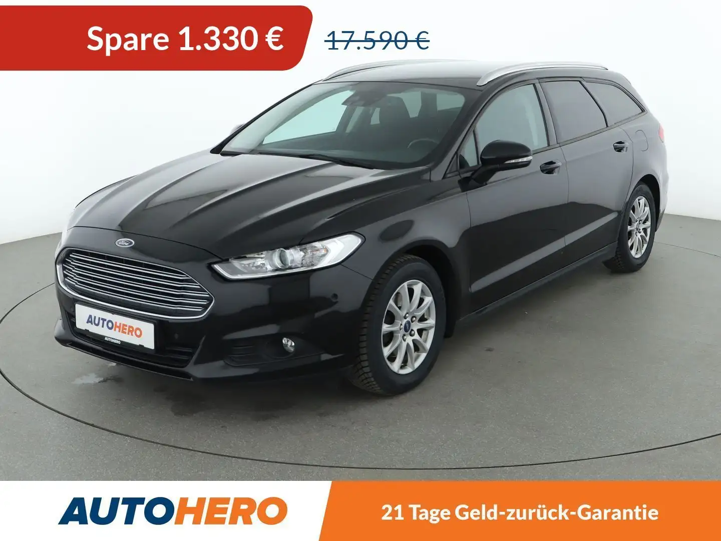Ford Mondeo 1.5 EcoBoost Business Edition Aut.*NAVI*CAM*TEMPO* Schwarz - 1