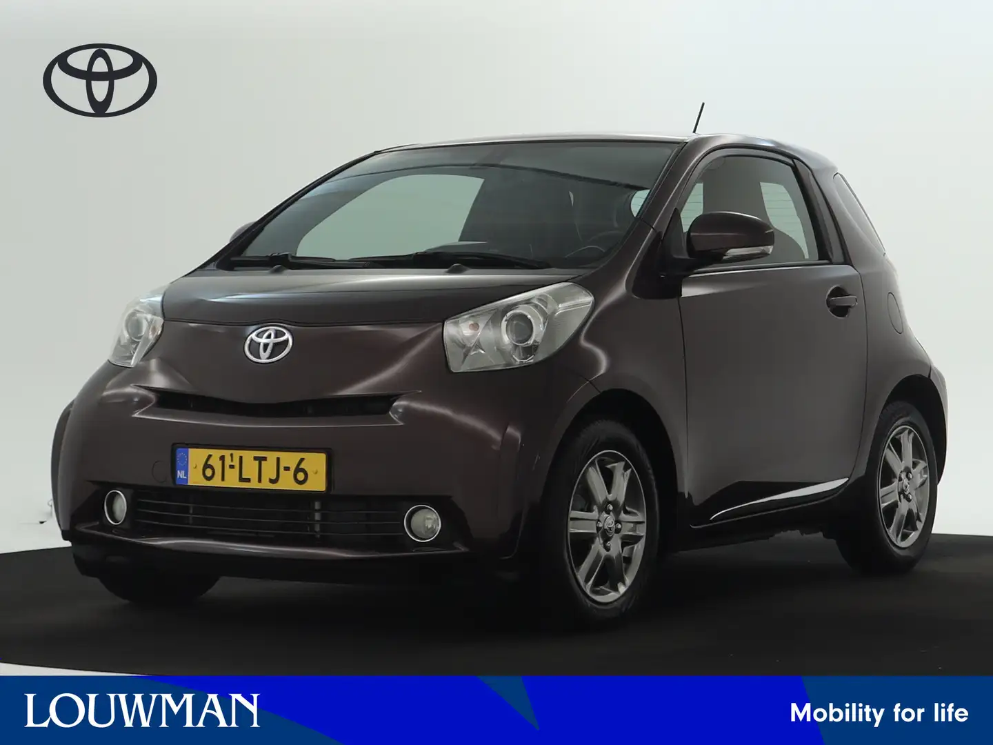 Toyota iQ 1.0 VVTi Aspiration Automaat | Navigatie | Stoelve Mauve - 1