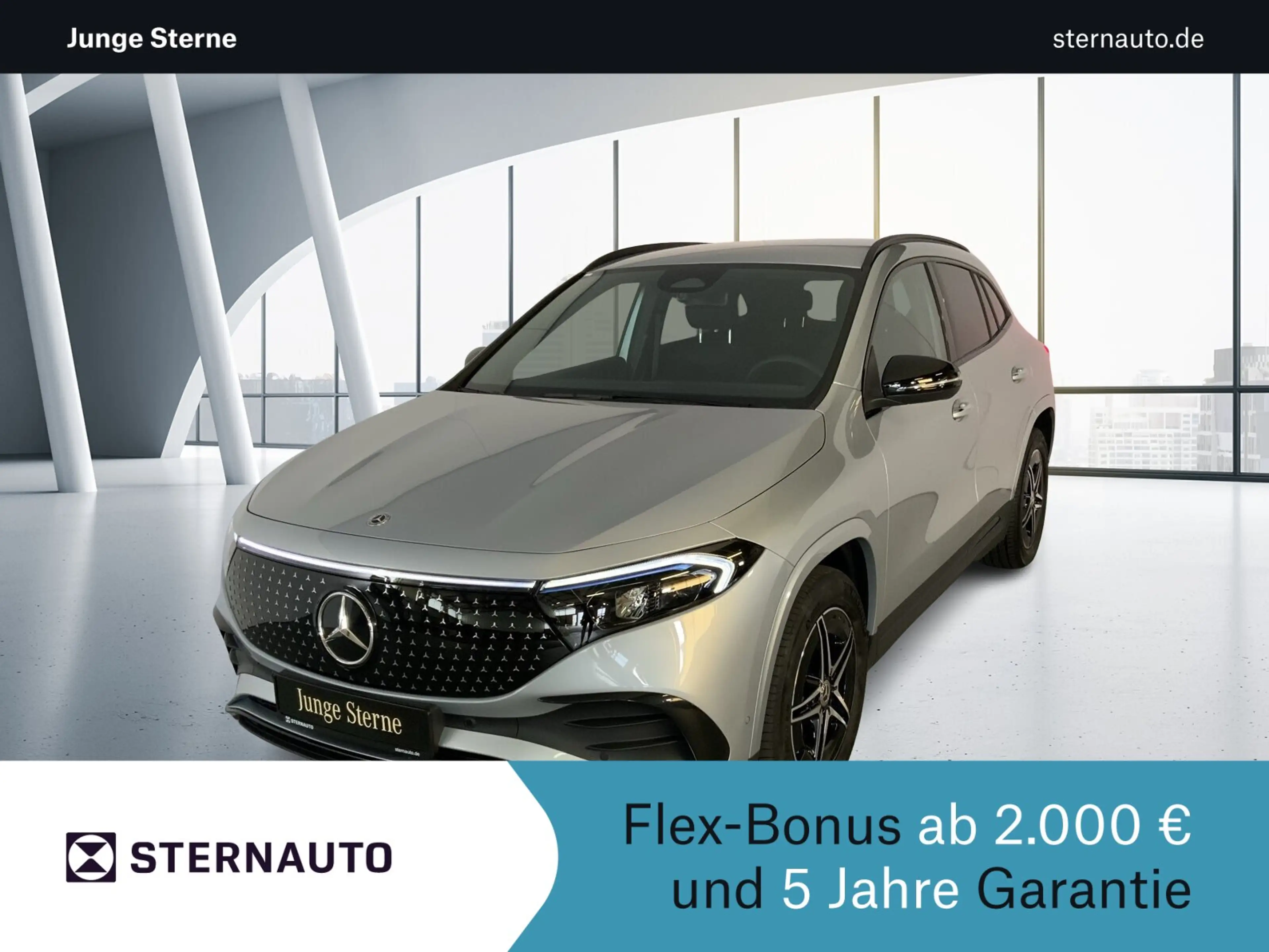 Mercedes-Benz EQA 300 EQA 300 4M AMG Night AHK Sound DISTRONIC RüKam