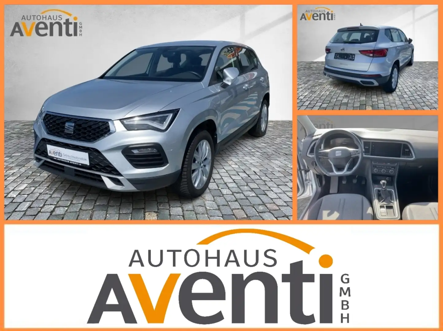 SEAT Ateca Style *AHK*LED*Navi*PDC*Bluetooth*Tempomat* Silber - 1