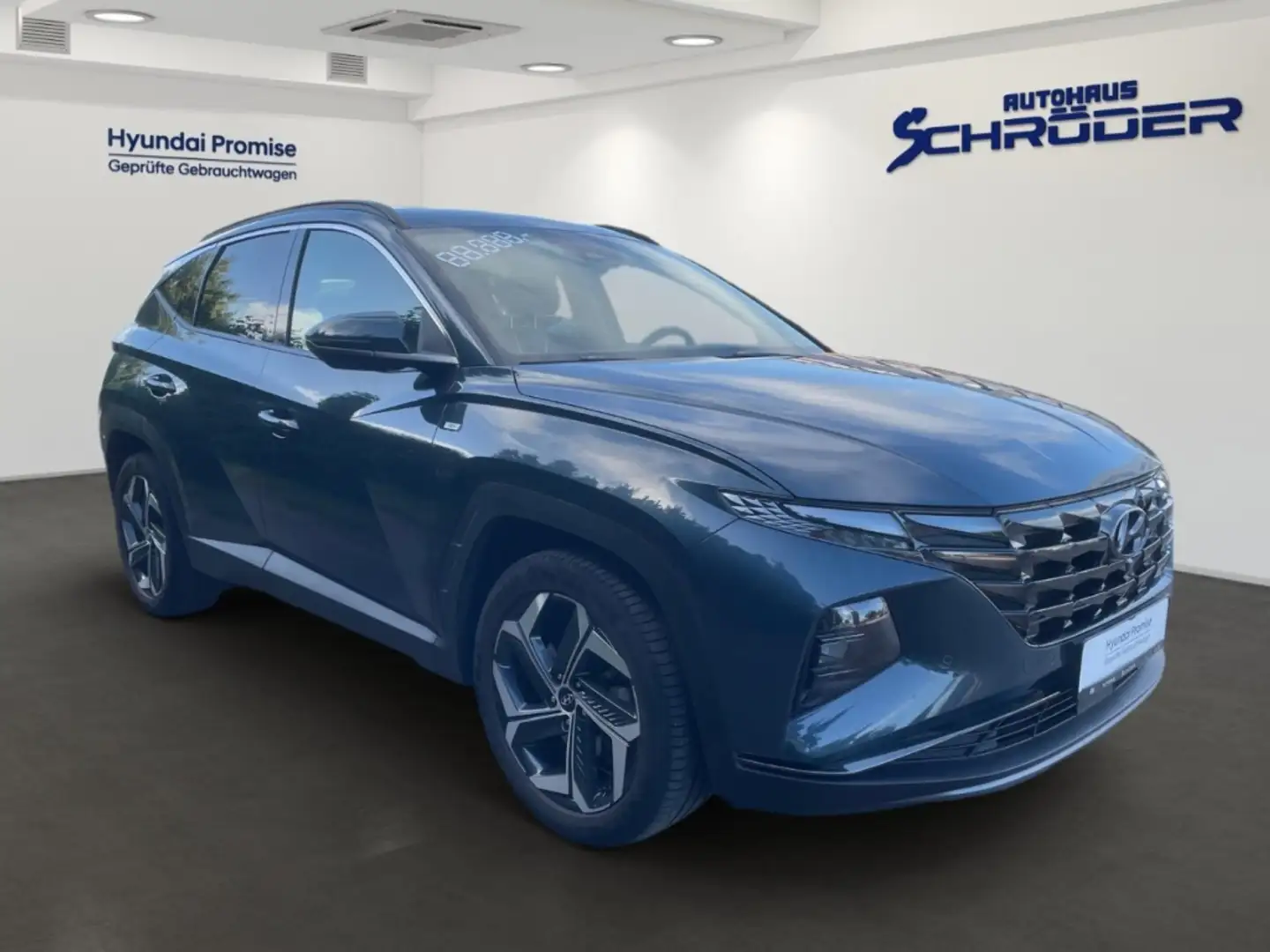 Hyundai TUCSON 1.6 CRDi Prime Mild-Hybrid (48V) 7-DCT 4WD PRIME Blauw - 2