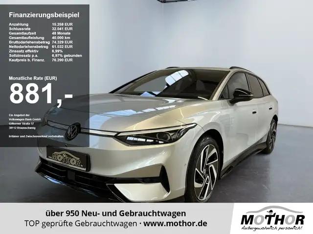 Volkswagen Id.7 in Silver for sale