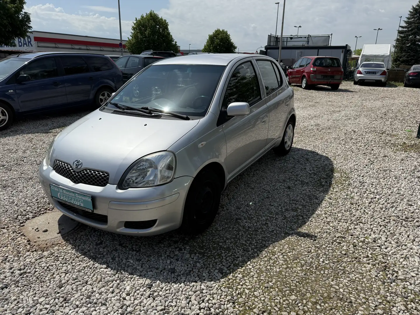 Toyota Yaris 1.0 TÜV-AU NEU Gri - 1