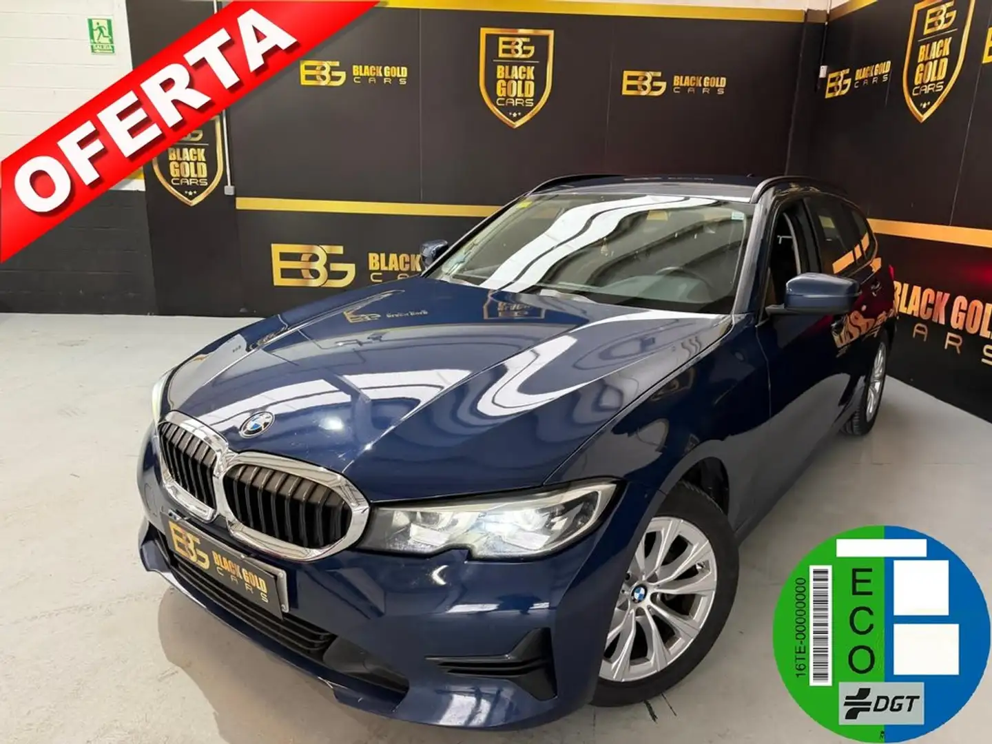 BMW 318 318d Auto.Touring Azul - 1
