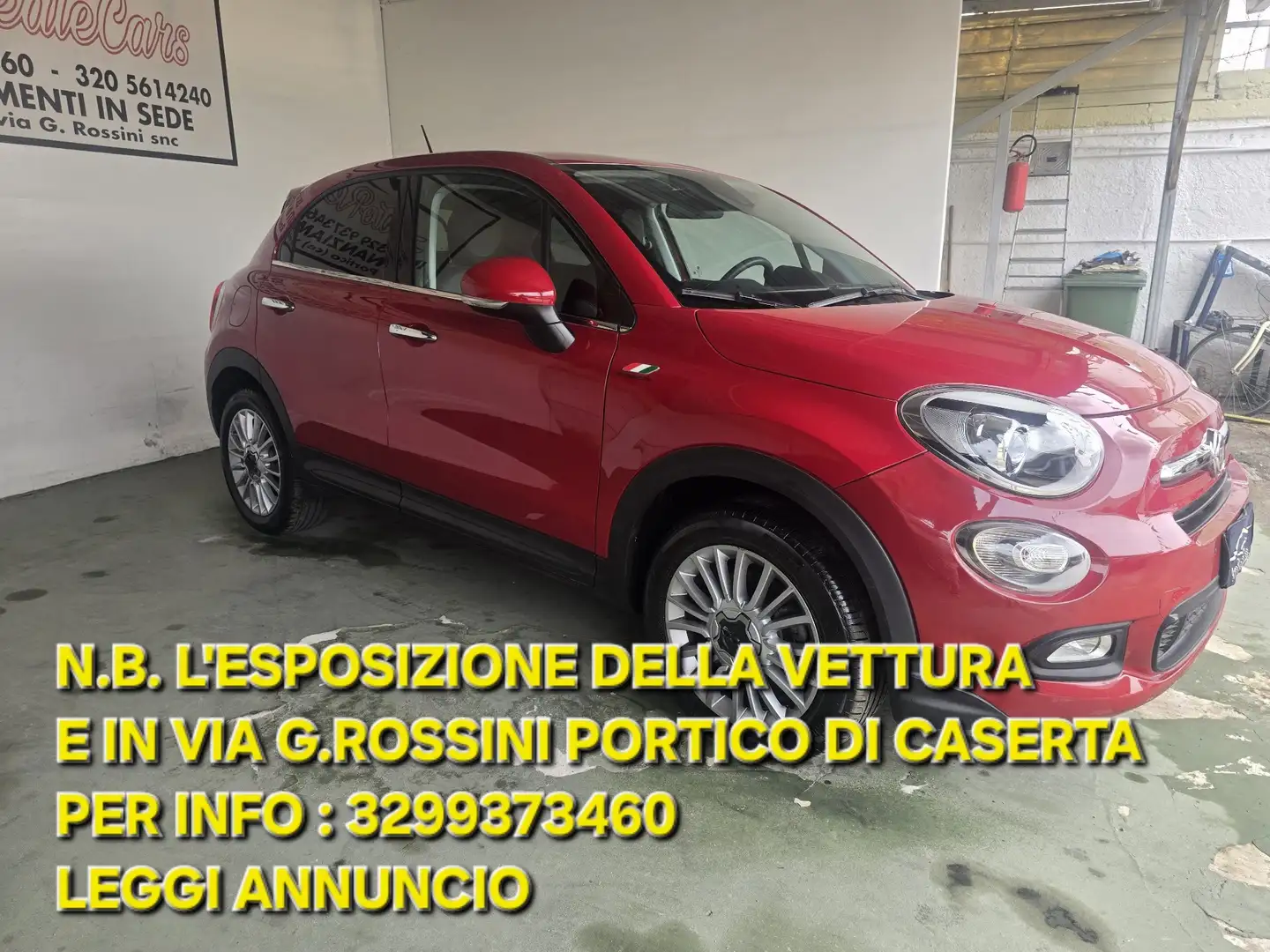Fiat 500X 1.6 e-torq lounge 4x2 110cv Rouge - 1