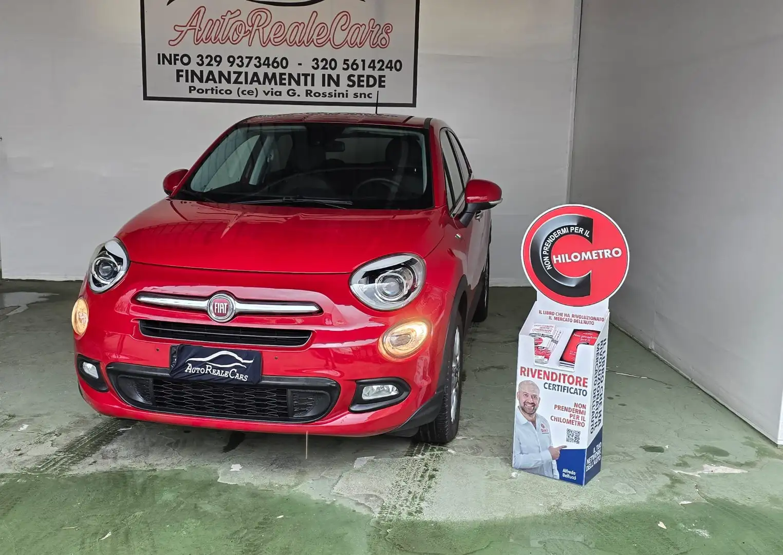 Fiat 500X 1.6 e-torq lounge 4x2 110cv Rosso - 1