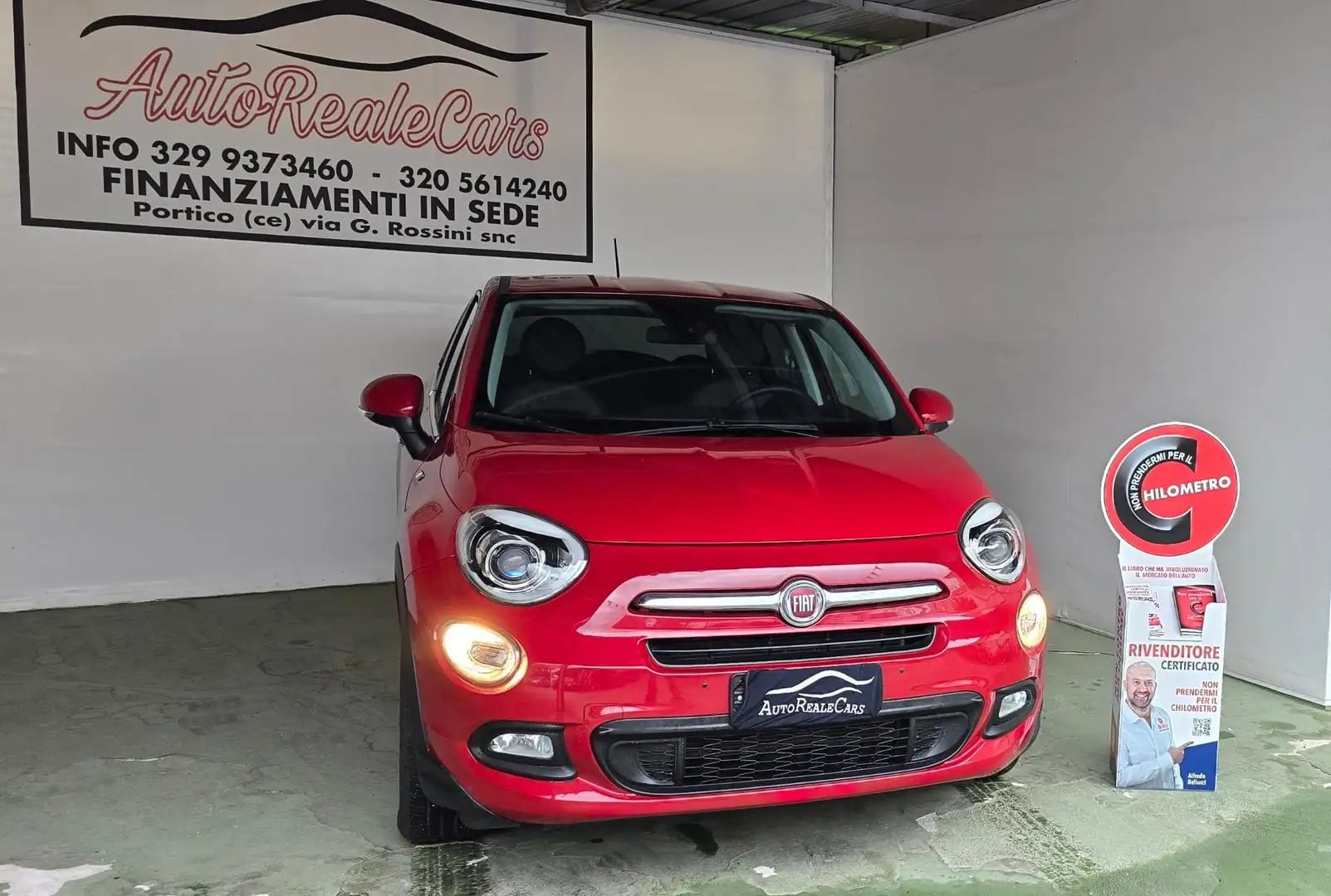 Fiat 500X 1.6 e-torq lounge 4x2 110cv Rosso - 2