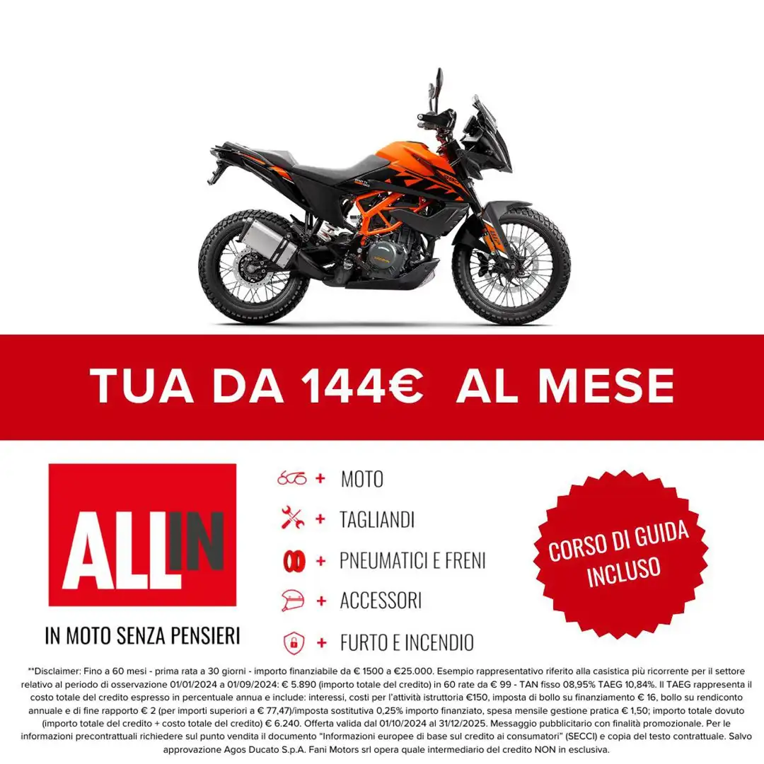 KTM 390 Adventure 390 ADVENTURE SPOOKED WHEELS Portocaliu - 2