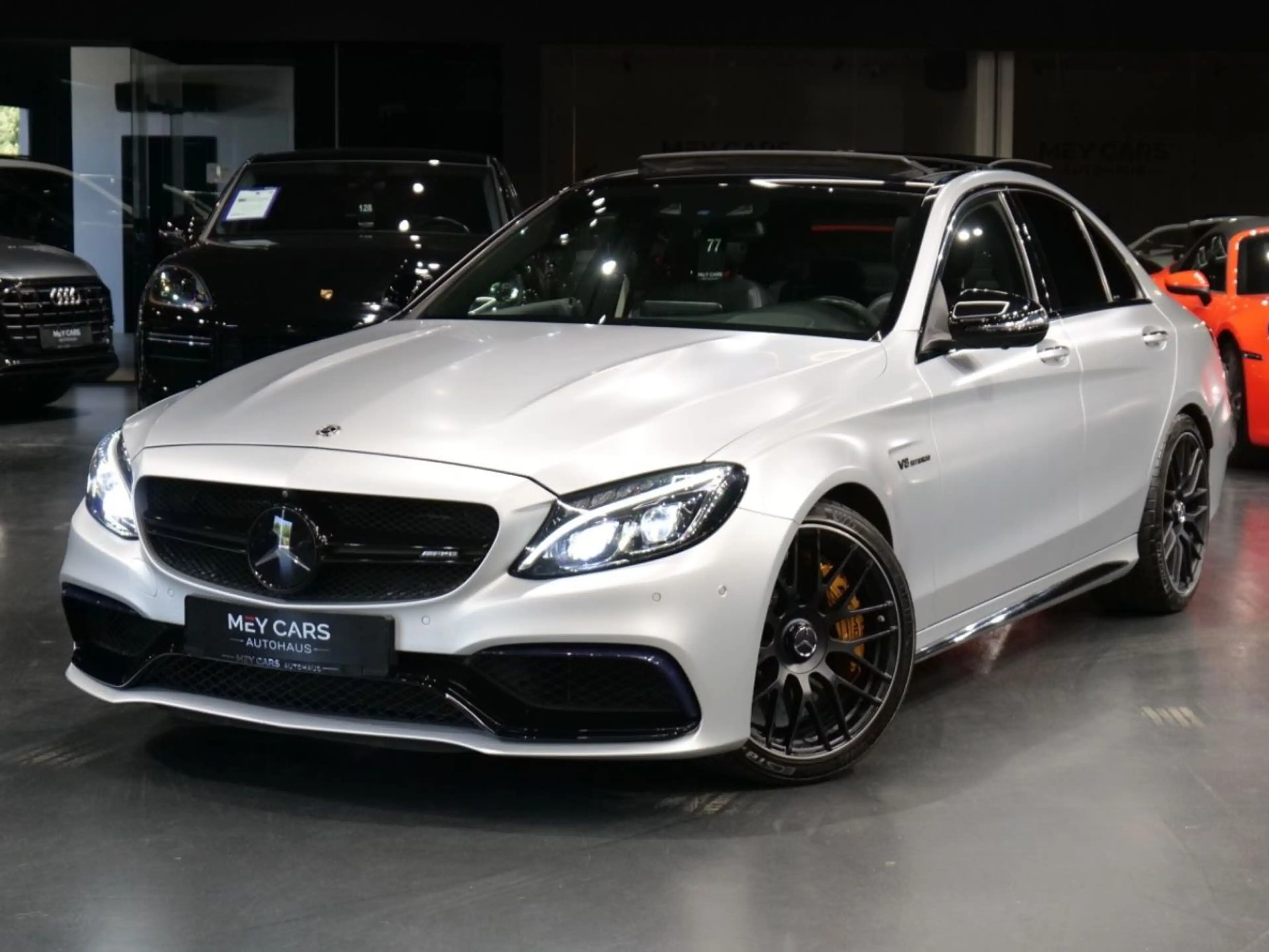 Mercedes-Benz C 63 AMG S*Keramik*Designo*Pano*Memory*HUD*360*