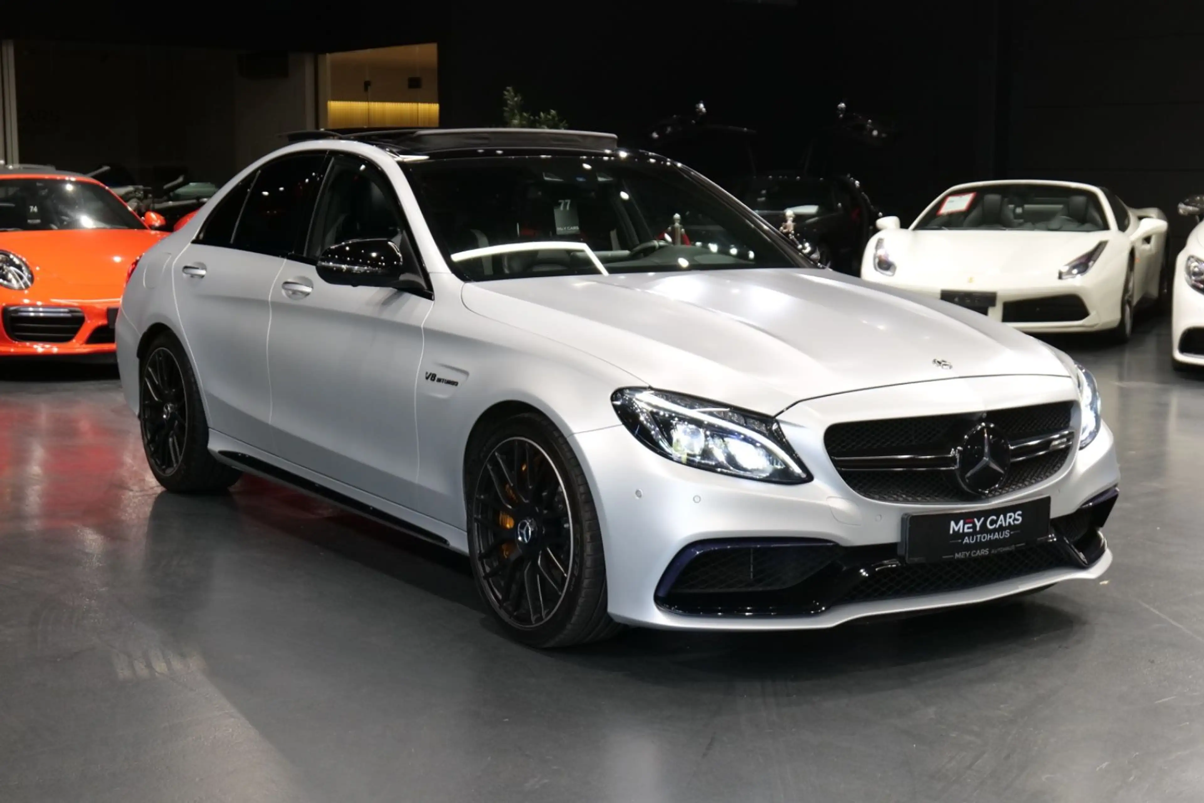 Mercedes-Benz C 63 AMG S*Keramik*Designo*Pano*Memory*HUD*360* — photo 6