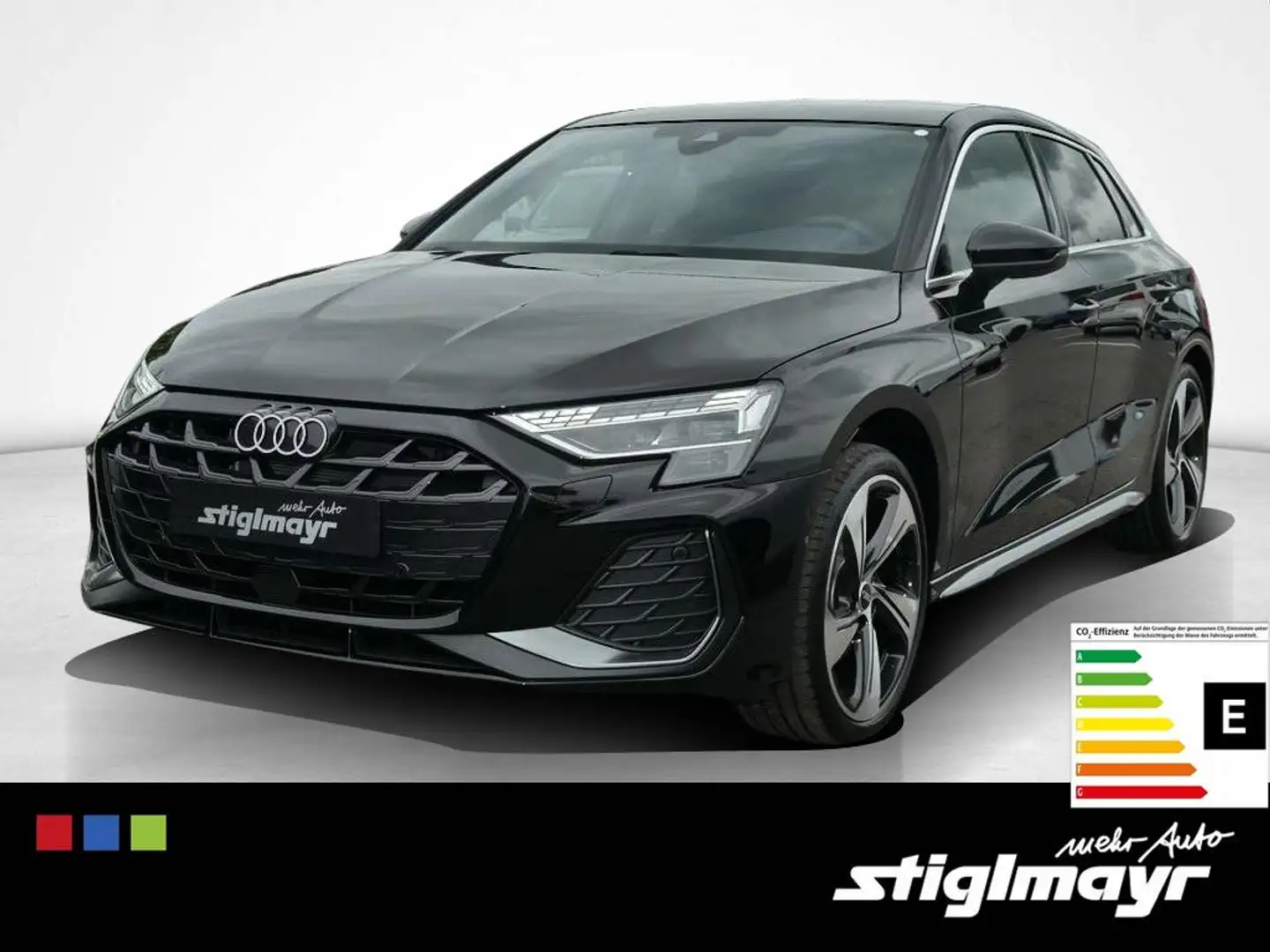 Audi A3 S line 35 TDI S tronic Alu-19` ACC Schwarz - 1