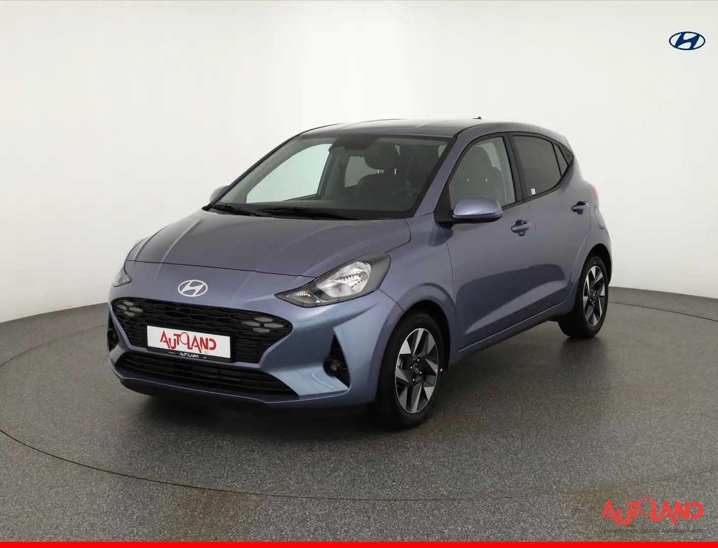 Hyundai i10 1.2 Aut. Navi Tempomat Kamera Bleu - 1