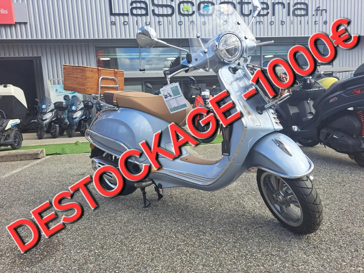 Vespa Primavera 50 Gris - 1