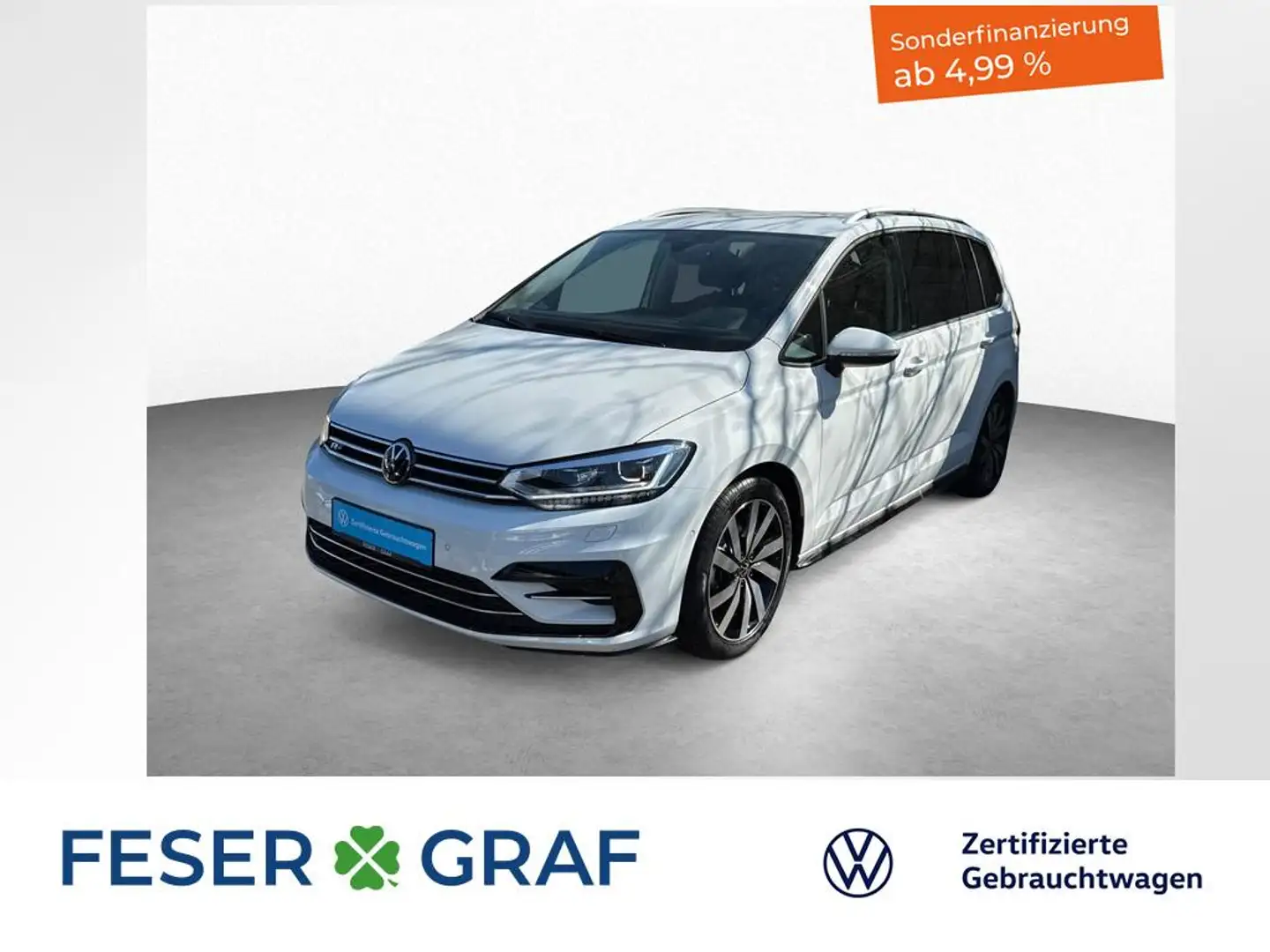Volkswagen Touran MOVE 2.0 TDI 7-DSG R-Line Ext. KAMERA Weiß - 1