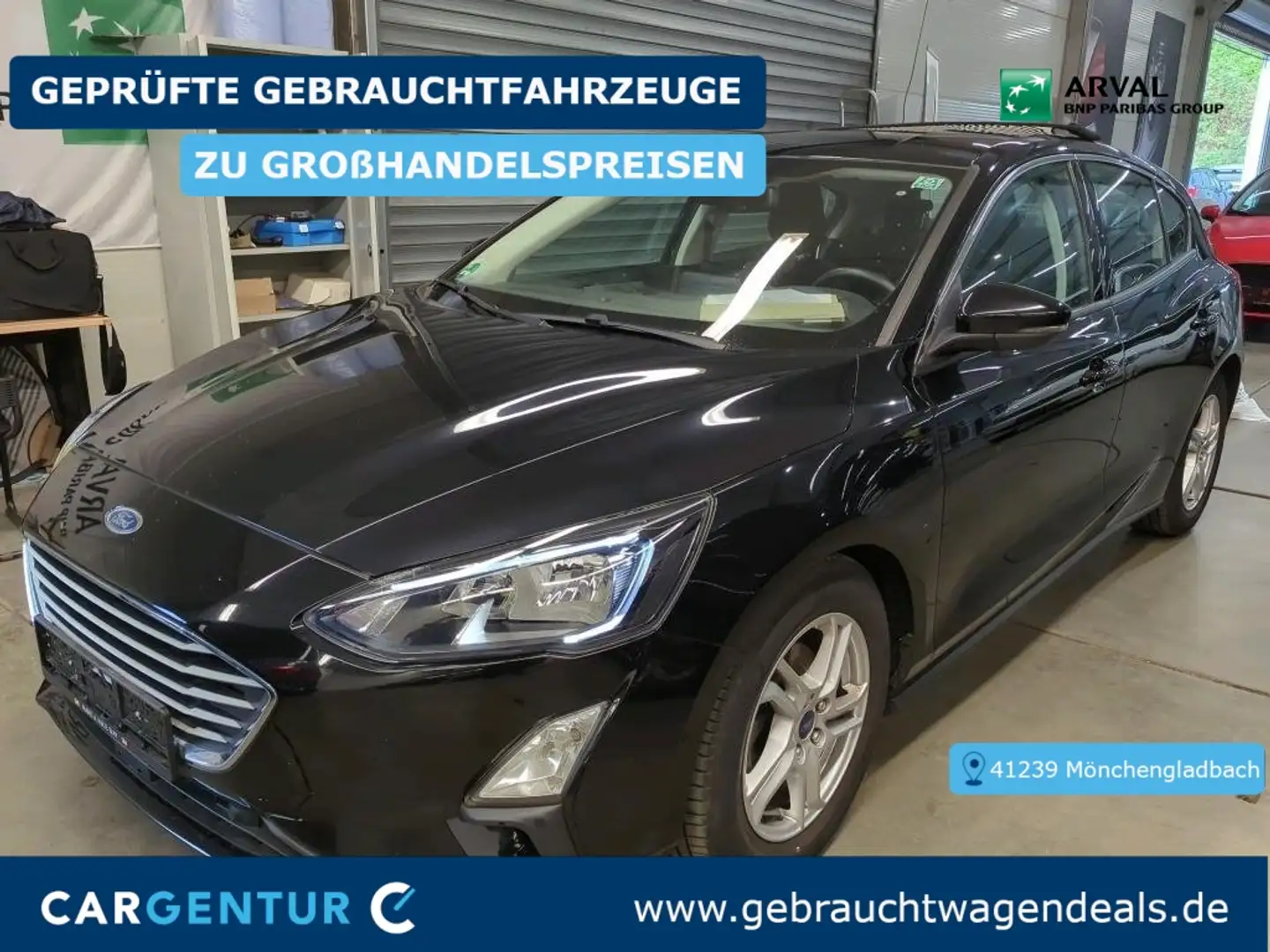 Ford Focus 1.5 EcoBlue Cool&Connect SpoSi Key Lane Schwarz - 1