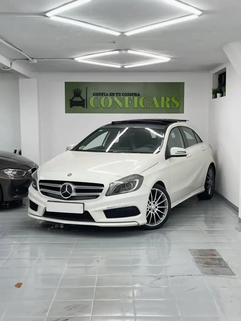 Mercedes-Benz A 180 180CDI BE AMG Line 7G-DCT Blanc - 1