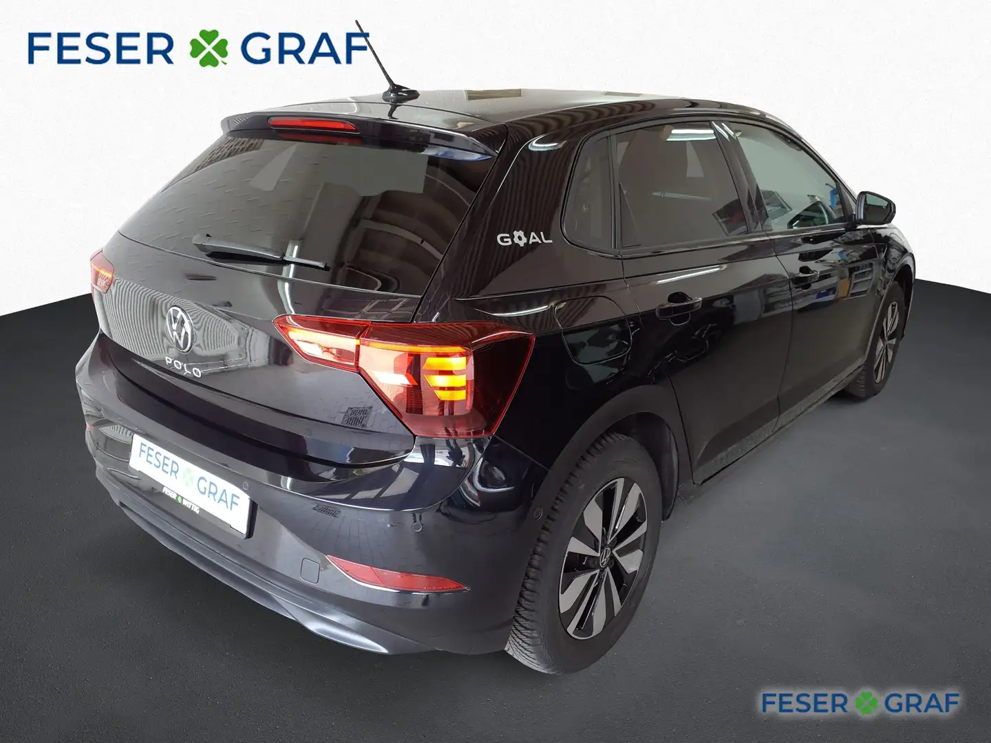 Volkswagen Polo 1.0 Goal DSG LED/ACC/DAB+/Tel. Schwarz - 2