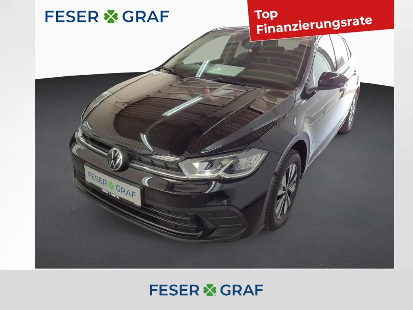 Volkswagen Polo 1.0 Goal DSG LED/ACC/DAB+/Tel. Schwarz - 1