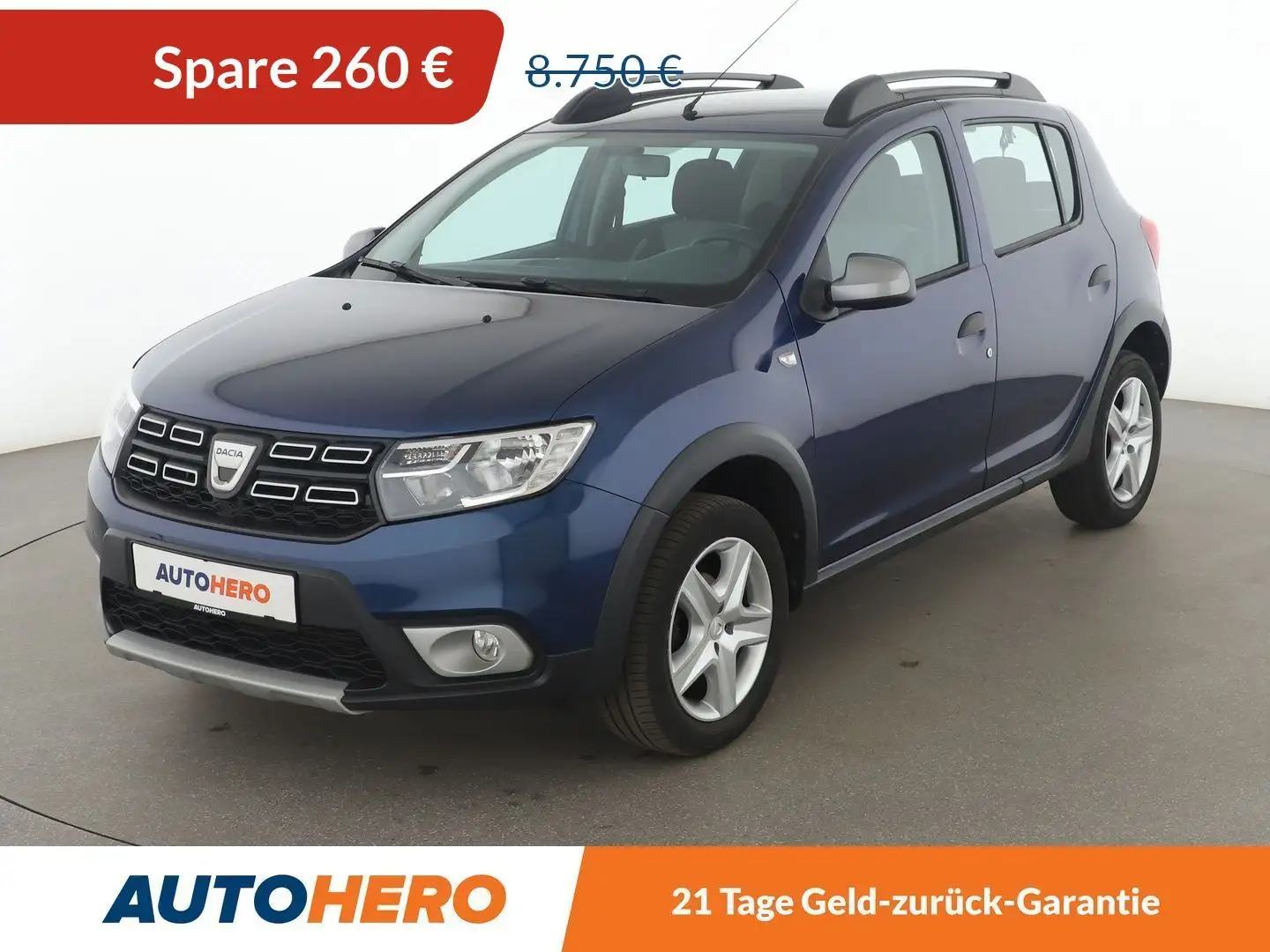 Dacia Sandero 0.9 TCe Stepway Essential*KLIMA*BLUETOOTH* Blau - 1