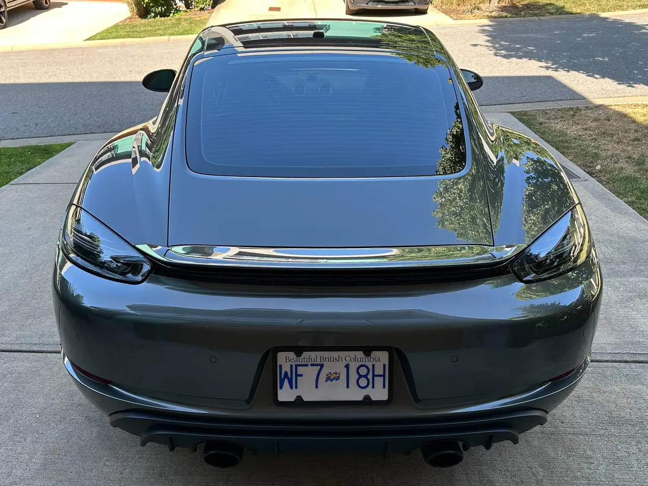 Porsche 718 Cayman fotografie Porsche 718 Cayman