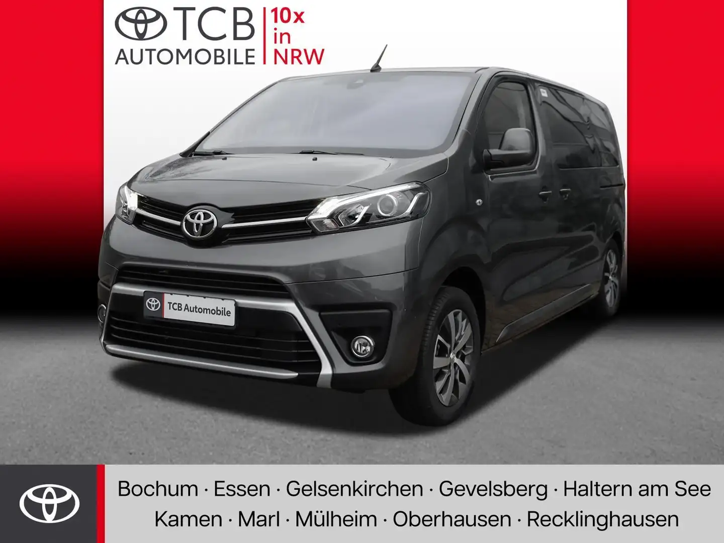 Toyota Proace Verso L1 2.0 D-4D EXECUTIVE LEDER PANORAMA/SHZ Grijs - 1