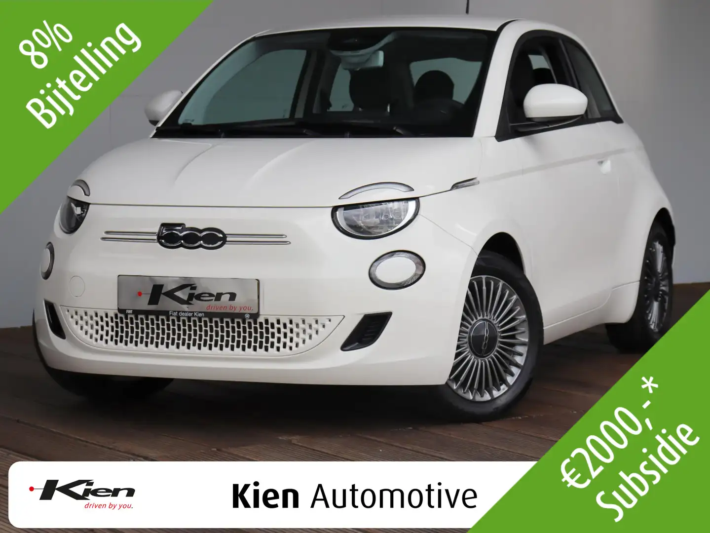 Fiat 500e Business Launch Edition 42 kWh | 8% Bijtelling | Wit - 1