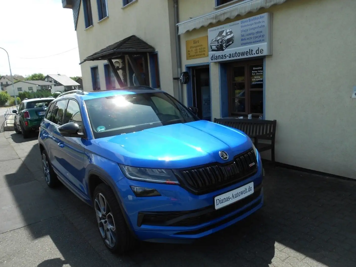 Skoda Kodiaq RS 4x4, Top Zustand, Unfallfrei, Standheizung,... Blau - 1